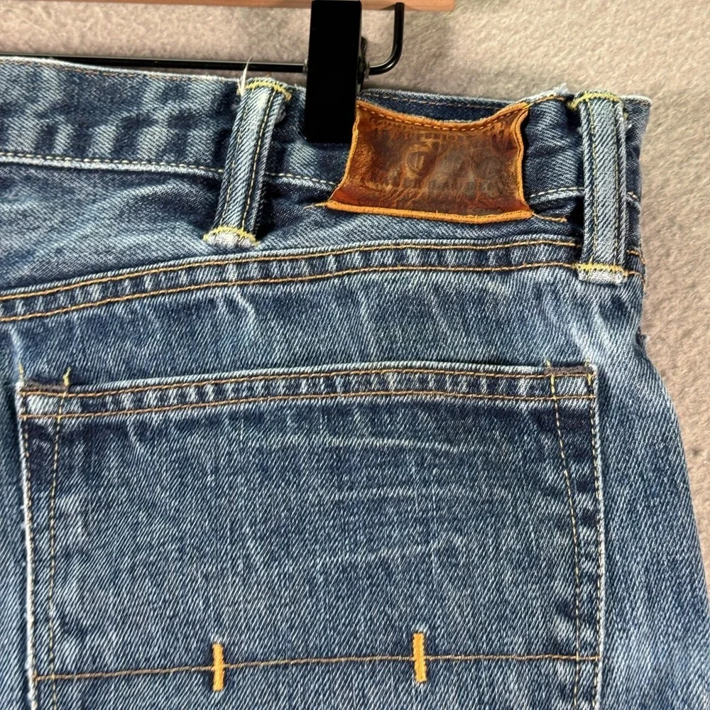 Vintage Polo Ralph Lauren Classic‎ Jeans Mens 38x34 Blue Lightwash Denim Stretch
